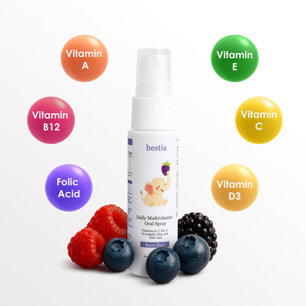 Kids Daily Multivitamin Oral Spray – Berry Blast Flavour