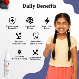 Kids Daily Multivitamin Oral Spray – Berry Blast Flavour
