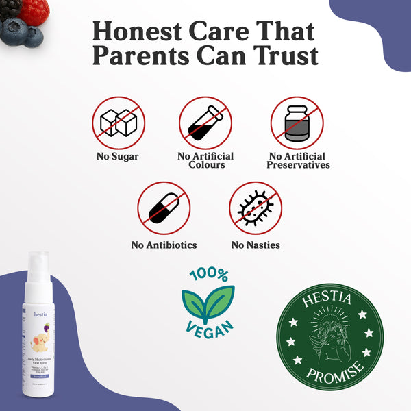Kids Daily Multivitamin Oral Spray – Berry Blast Flavour