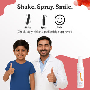 Kids Vitamin D3 Oral Spray 600 IU - Strawberry Bubblegum Flavour